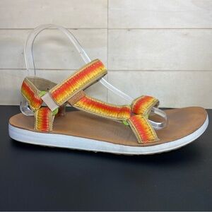 Teva Universal Sandals Ombre Women's Size 9 Shoes Sunburst 1010323